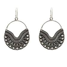 Krishnacrafts Chandrika oxidized earring